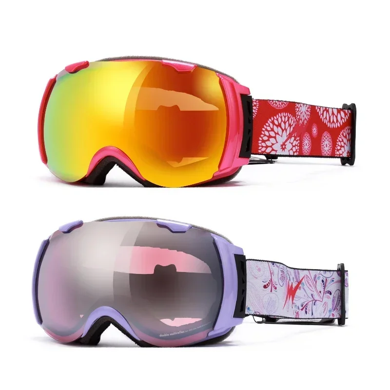 

Sport Children Snowboard Goggles Winter Anti-fog Girl Boys Ski Glasses Magnetic Kids Snow Goggle Mask Mountain Cycling Eyewear