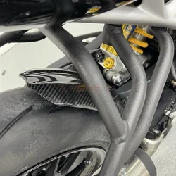 Rear Hugger Mud Guard Fender Fairing Cowl For Triumph Speed Triple 1200 2021-2023 Full Carbon Fiber 100%
