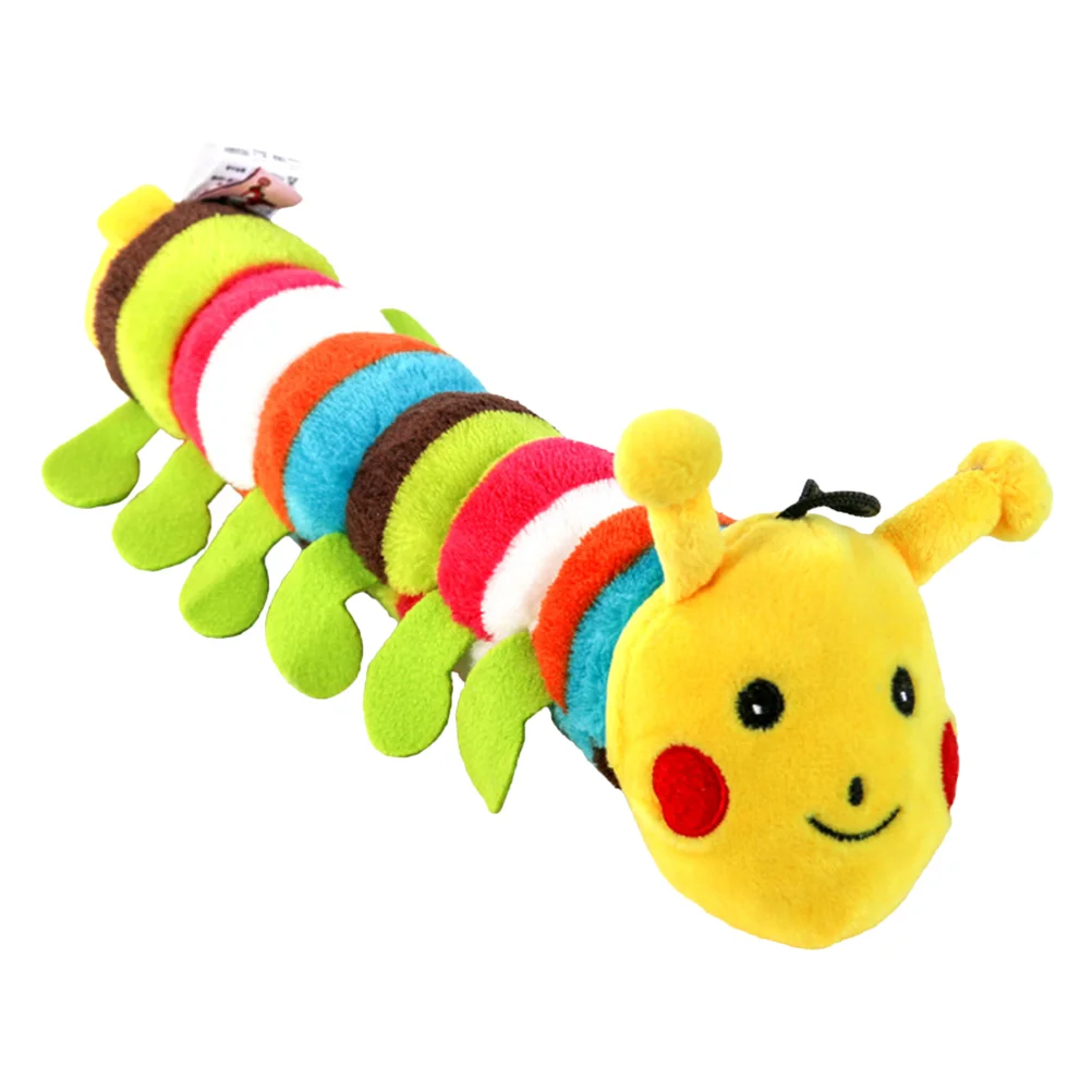 Brinquedo resistente à mordida para animais de estimação, brinquedo em formato adorável, brinquedos criativos com som para cães de estimação (amarelo)