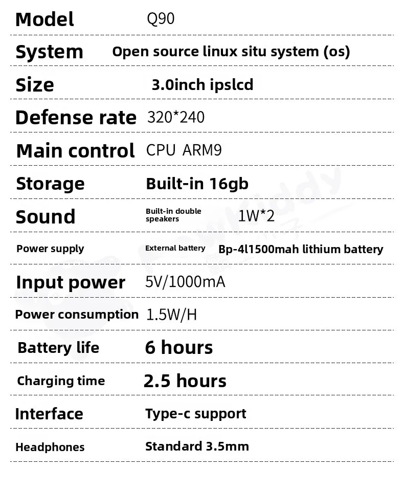 Q90 game console open source handheld IPS high definition screen retro joystick mini arcade portable PS nostalgia