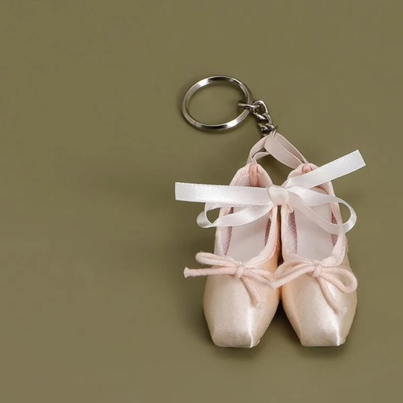 

Fashion Ballet Shoes Charm Keychain Haning Ornament Keyring Lovely Pendants Decoration for Purse Bag Backpack Handbag