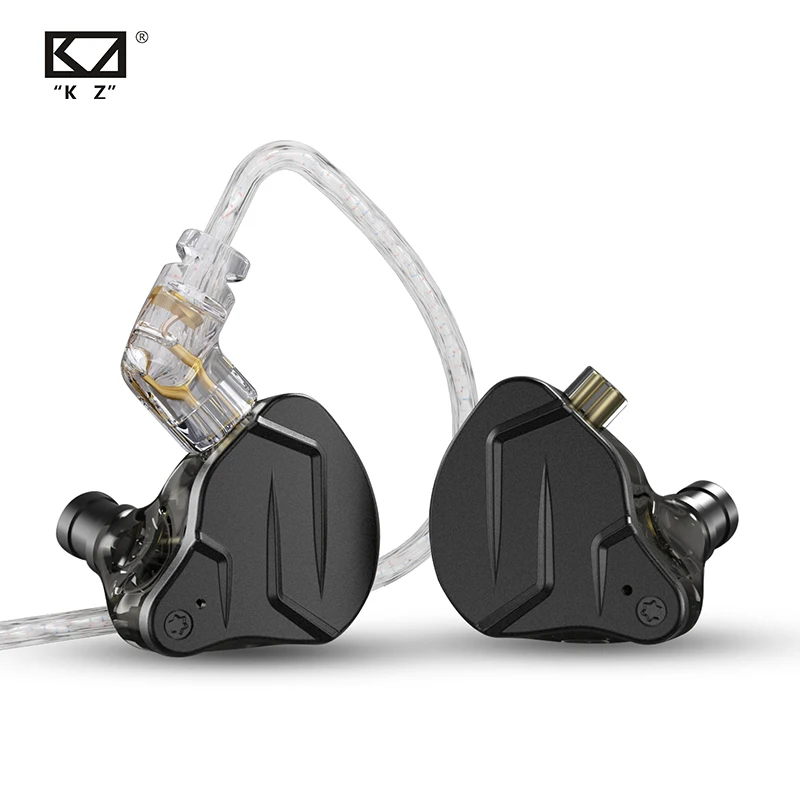 KZ ZSN Pro X 1BA+1DD Hybrid Driver In Ear Earphone HIFI Bass Earbuds Metal Monitor Earphone Sport Headsets ZSN PRO X