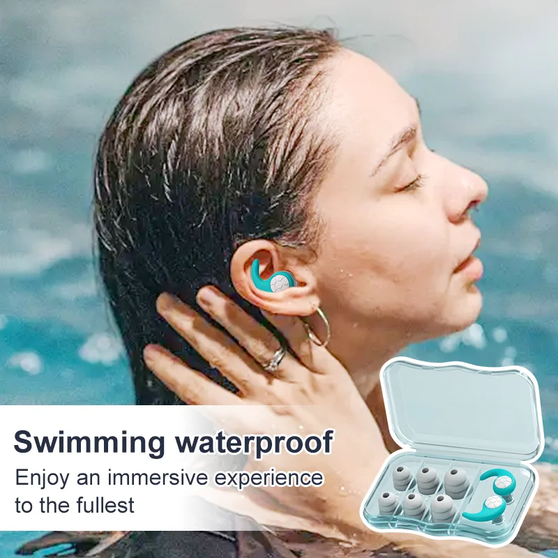 1 Set Ear Plugs For Sleeping Tapones Para Dormir Noise Reduction Waterproof Swimming Ear Plug Protection Oordopjes Earplugs Set