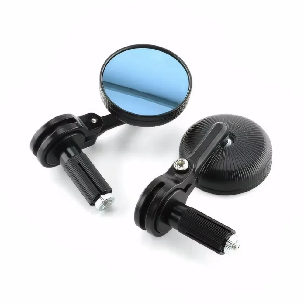 

​​1 Pair​​ Aluminum Alloy​​ Motorcycle Bar End Mirror​​ ​​7/8 Inch​​ Vibration Resistant​​ ​​Handlebar Rear View Mirror​​