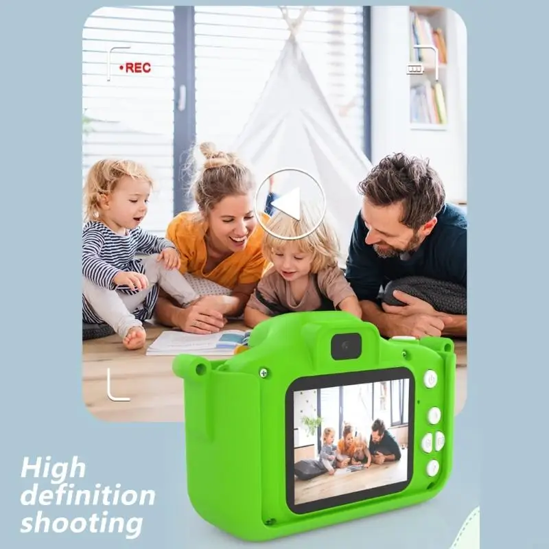 

M89C Child Safe ABS Пластическая игрушечная камера электрическая камера образовательная фотография
