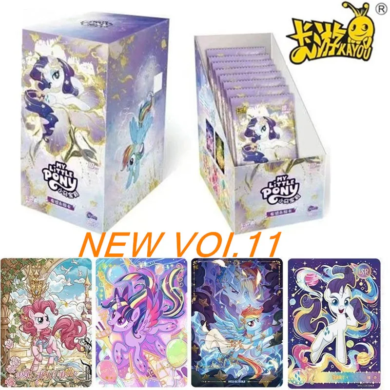kayou-nouveau-pack-lune-lumineuse-my-little-pony-authentique-n°-11-cartes-de-collection-de-la-collection-de-jouets-amitie-Eternelle-boite-mystere-pinkie-pie-sc-sgr