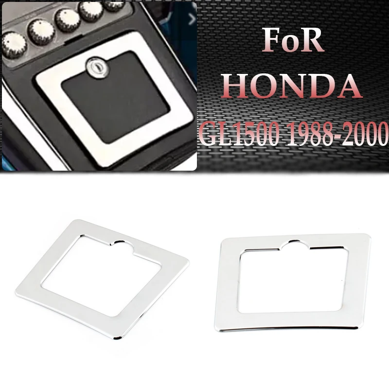 FOR Handa Goldwing GL1500 1988-2000 Chrome Fuel Door Accent