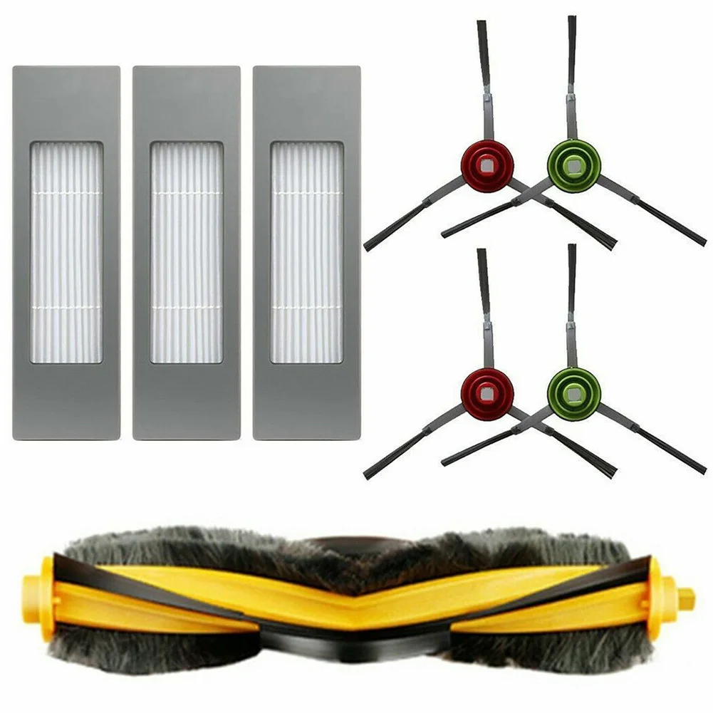 Brosses latérales de haute qualité pour aspirateur, fournitures d'esprit ères, plus robustes, finition fine, 1 jeu