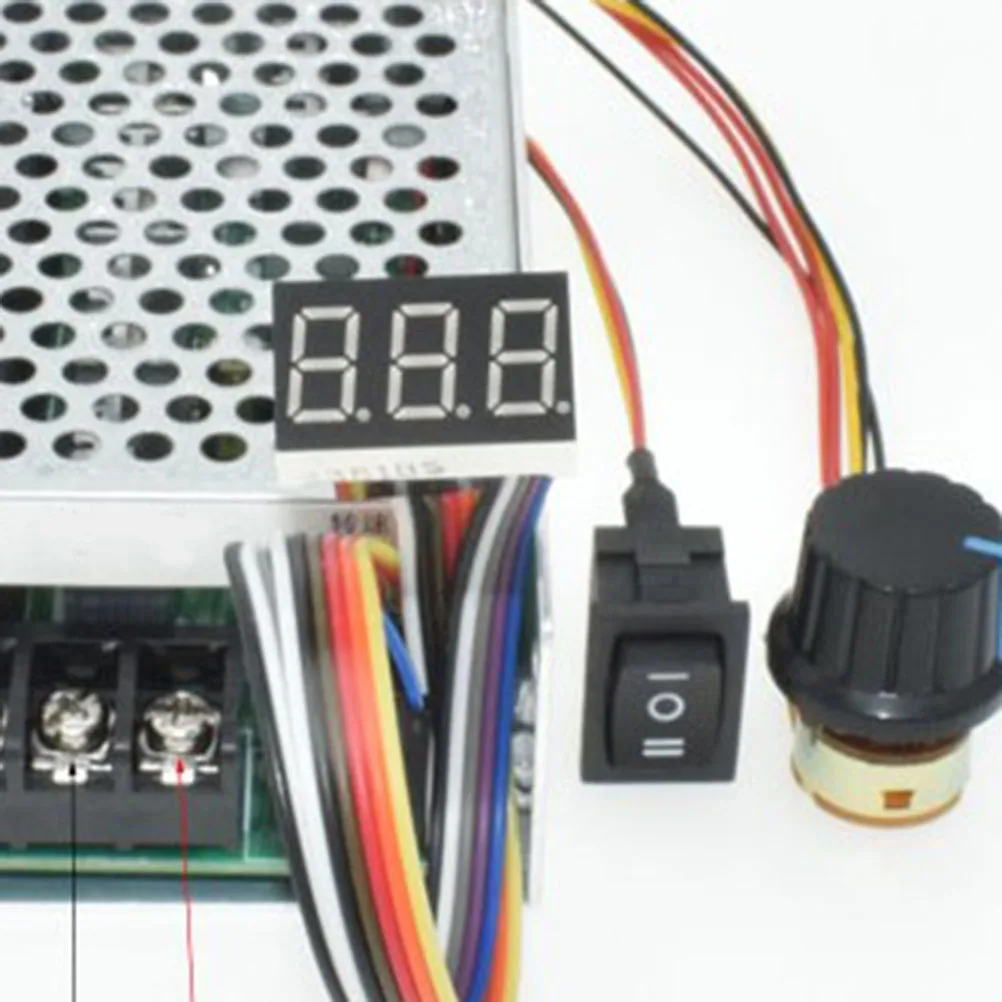 

High Power Motor 48V 36V 24V 12V Dc Pwm Board Overheat Low Voltage Protection Brushed Esc Controller Rc Electric Controller Tool