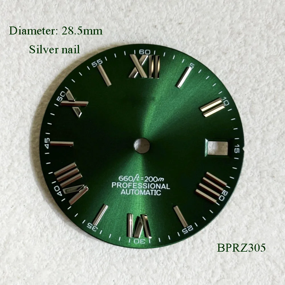 28.5mm New high-quality products s logo Roman number S dial suitable for nh dial 35 movement s watch accessories repair tools