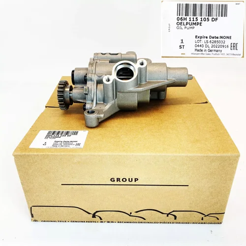 Imagen 1 del producto Bomba de aceite de motor genuina mejorada 06H 115105 FL para Audi A4 A5 Q5 TT VW Jetta Passat 2,0 T 06H 115105 DF 06H 115105 FS 06H 115105 OEM DH
