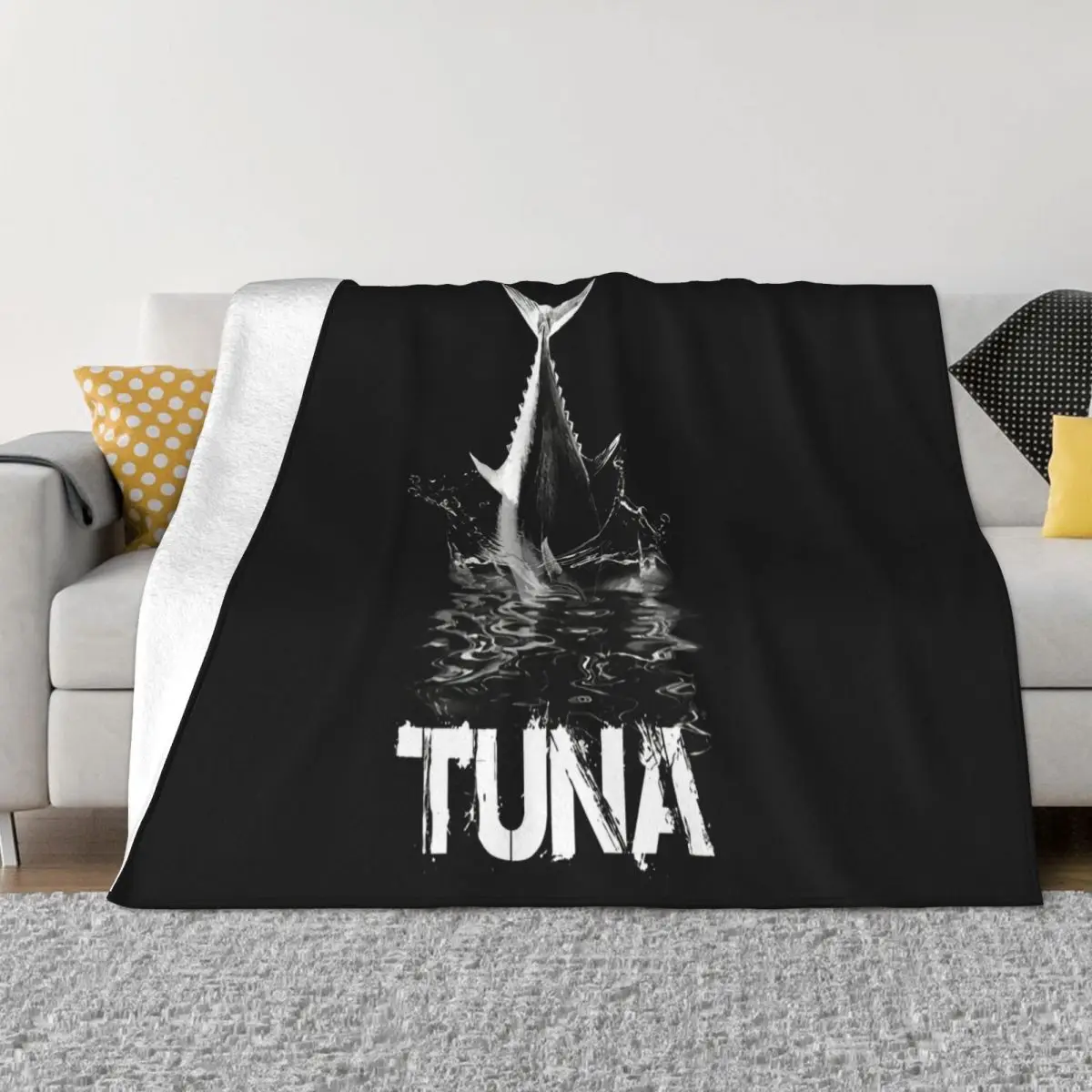 Men Bluefin Tuna Deep Sea Fishing Women T- Hot Sell Selling Movie Selling 2021 Latest Harajuku Slogan Throw Blanket