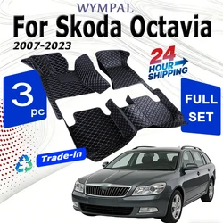 Car Floor Mats For Skoda Octavia MK3 5E 2007 2008 2009 2010 2011 2012 2013 2014 2015 2016 2017 2017 2019-2023 Car Accessories