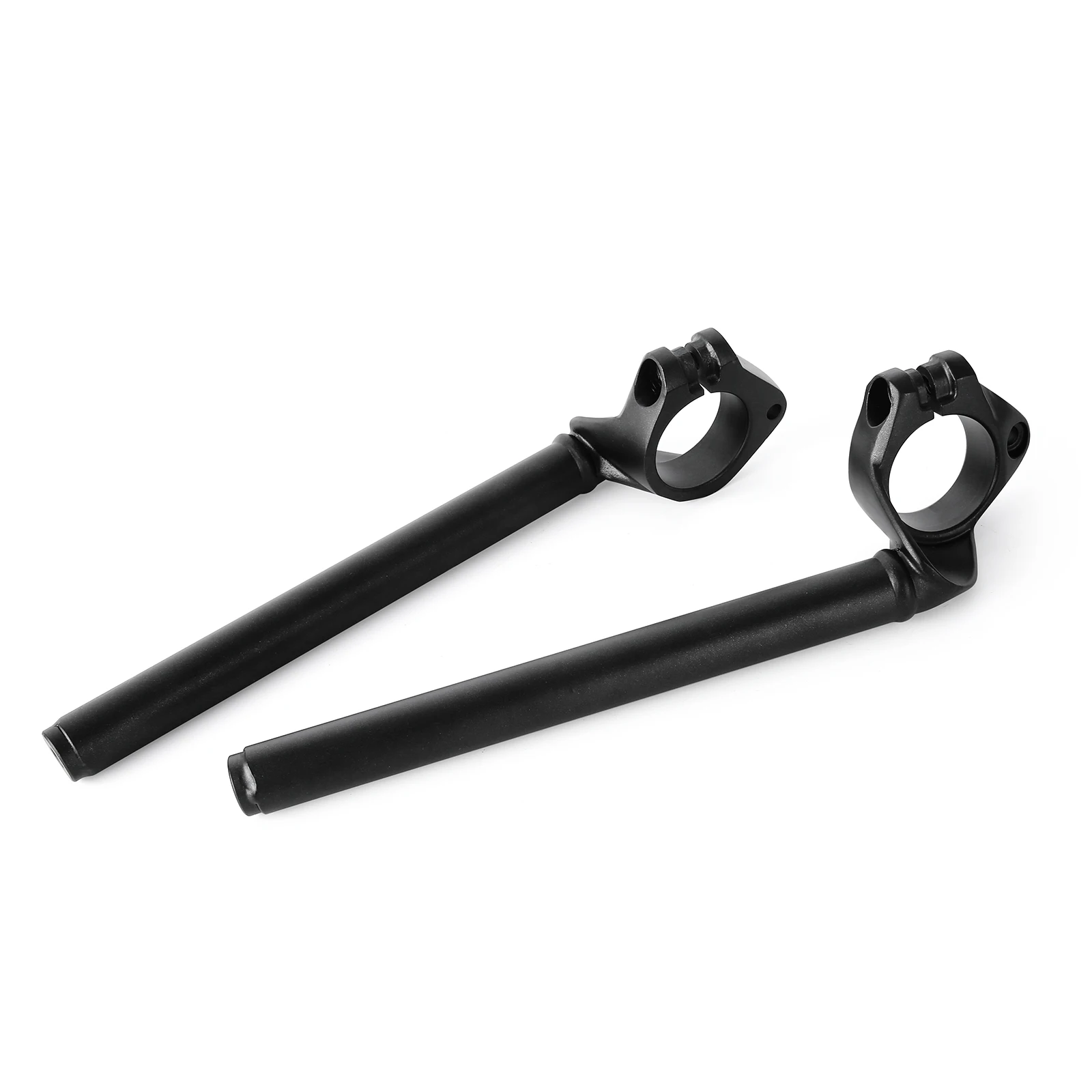 Motorcycle Handle Bar Clip-on Fork Tube Handlebars for Kawasaki NINJA 400 2018 2019 2020 2021 2022 2023 Black