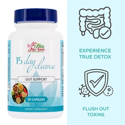 15-Day Colon Cleanse Detox Capsules - Overall Colon Health, Promotes Nutrient Digestion, Controls Appetite and Provides Energy