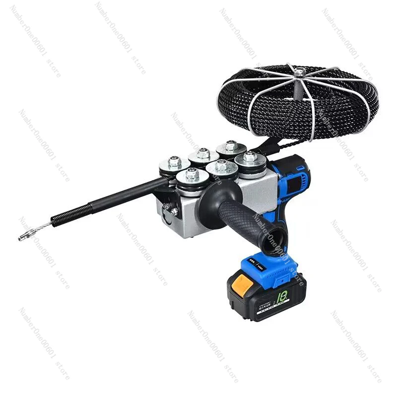 

Threading Device Automatic Electrician Wall Wiring Machine Rechargeable Li-Ion Stringing Machine Wire Line Guide Puller