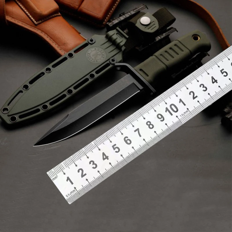 KIZLYAR Fixed Blade Knife  tool AUS-8 steel mini knife Outdoor Camping  hunting Pocket EDC  knife