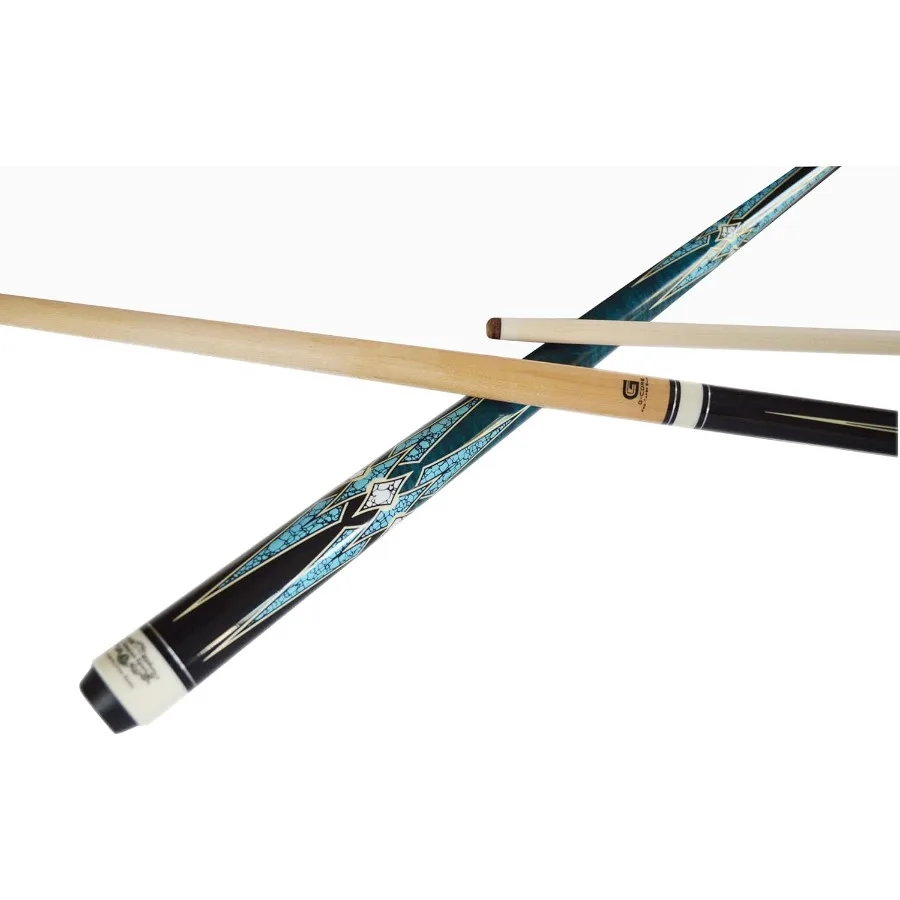 عصا البلياردو الاحترافية للبطولة والاستخدام المنزلي متوفرة في 56 بوصة 57 بوصة وطول 60 بوصة مع #6