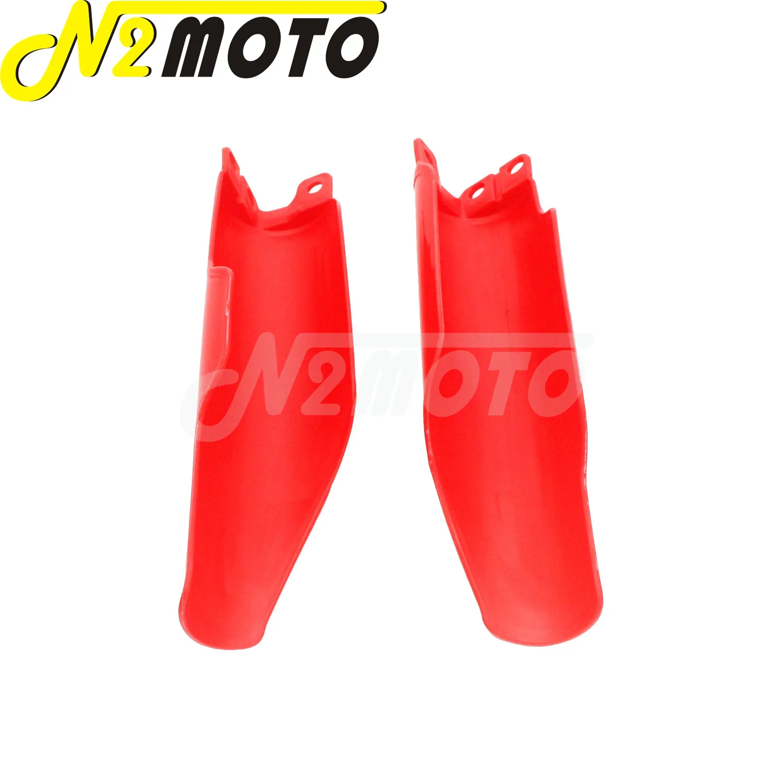 Dirt Bike Red/Black Front Fork Guard Cover For Honda CRF150L CRF 150 2016 2017 2018 2019 Supermoto Plastic Shock Frame Protector - Image 5