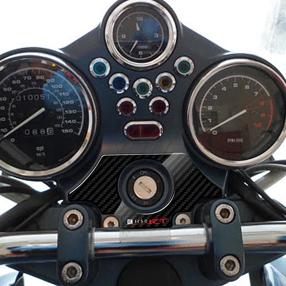 3D Carbon-look Upper Triple Yoke Defender for BMW Motorrad R1150R 2001-2005