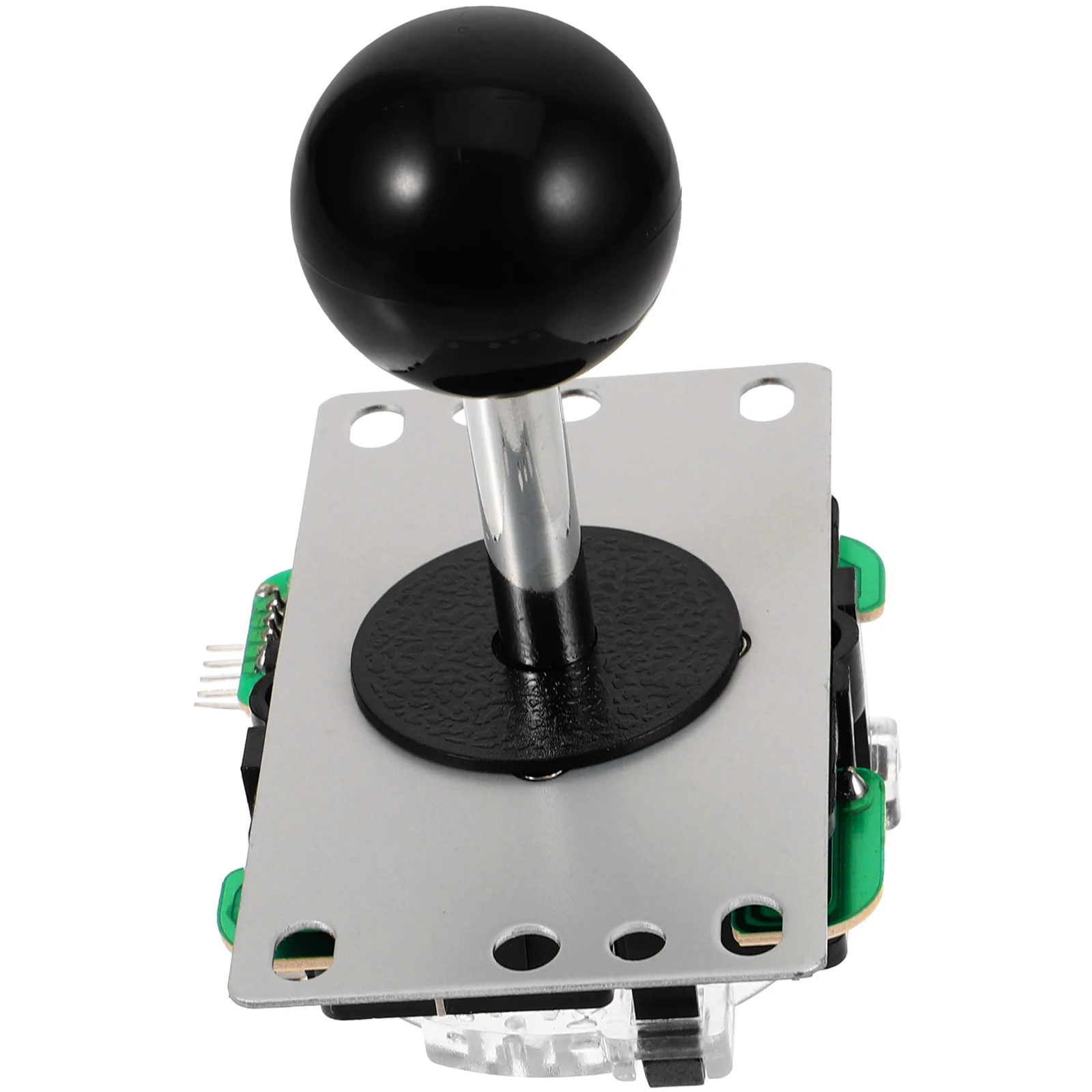 

Console Joystick 5P Arcade Machine Circuit Board Black No Light Reusable Joystick Game Stick Replacement Plastic Joysticks Game