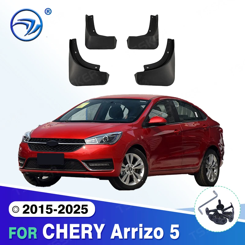

For CHERY Arrizo 5 2015-2025 2024 2023 2022 2021 2020 2019 Mudflaps Splash Guards Mudguards Mud Flaps Fender car Accessories