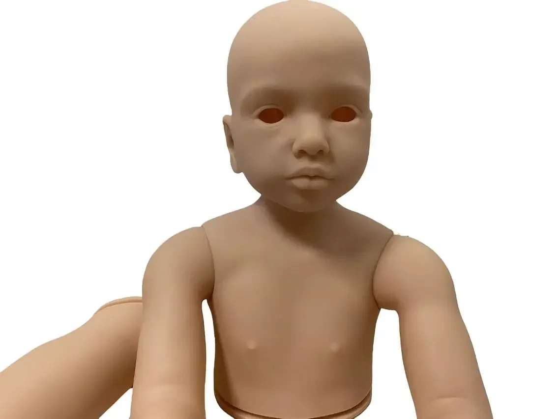 DLS 40inch Exclusive Supply Reborn Baby Aloenka With Connectors Cloth Body Unpainted Kit Girl Christmas Gift