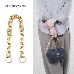 40/60cm Golden Acrylic Purse Chain Strap Handbag Handles Diy Purse Replacement Chain for Shoulder Bag Straps Bag Accessories