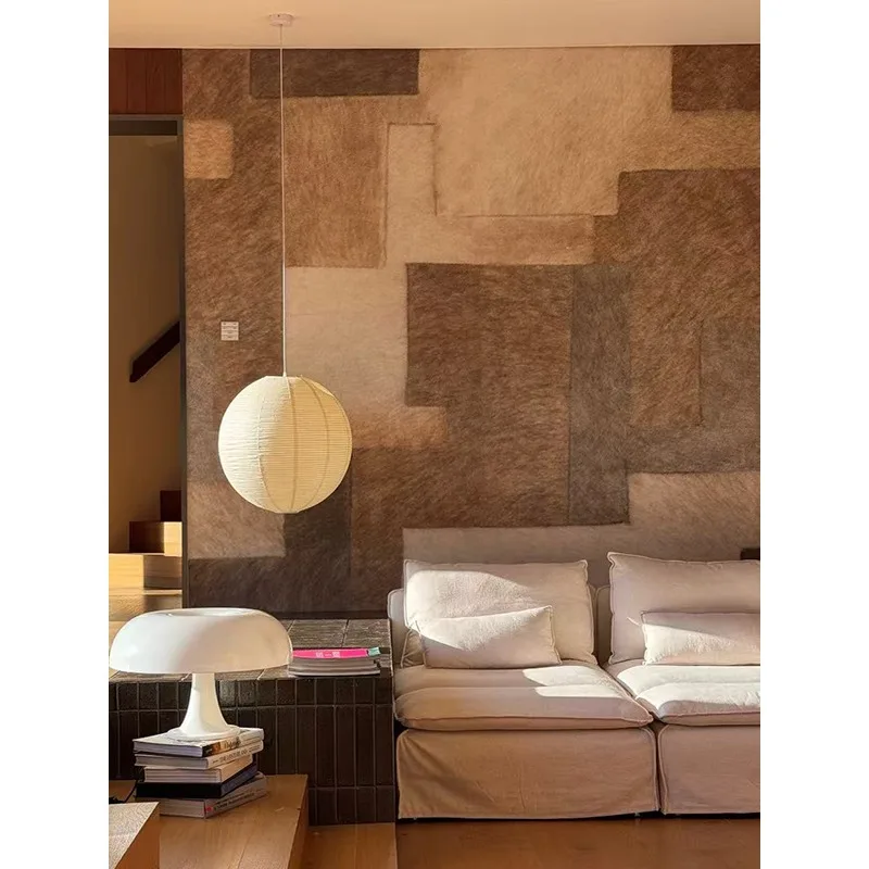 

Mural 2025 new Italian light luxury simple geometric background wallpaper