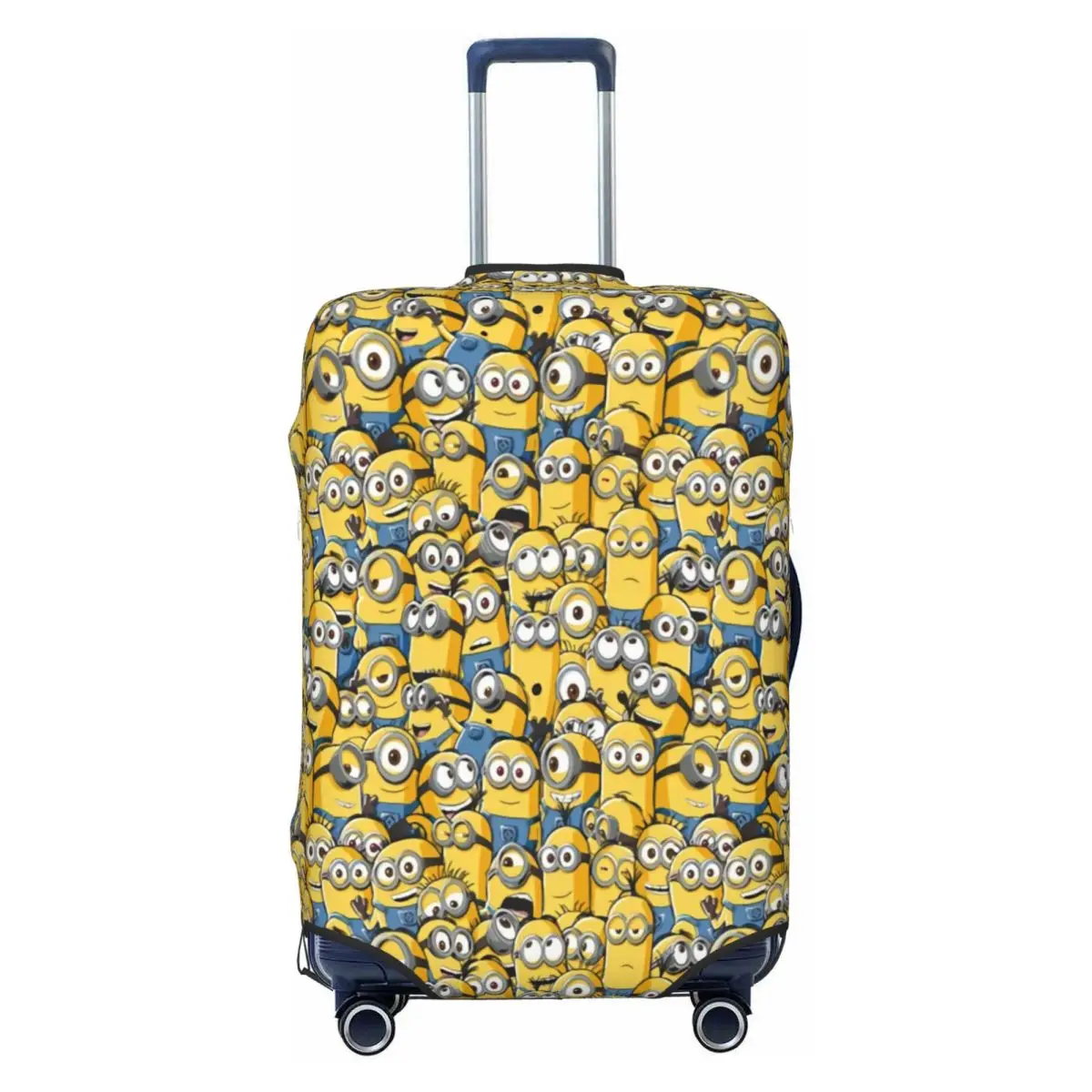 

Custom Anime M-Minions Cartoon Luggage Cover Cute Suitcase Protector Covers Suit For 18-32 inch