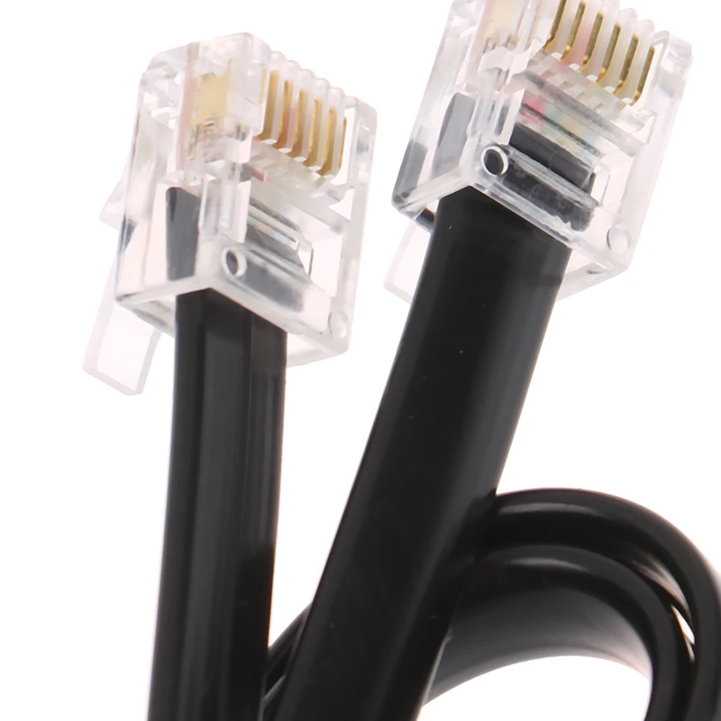 @*ST-4 Auto-Guide Cable RJ12 6P6C for iOptron, Sky-Watcher HEQ5, Celestron Mounts | 0.5/1/2/3/5M Lengths, Crystal Connectors