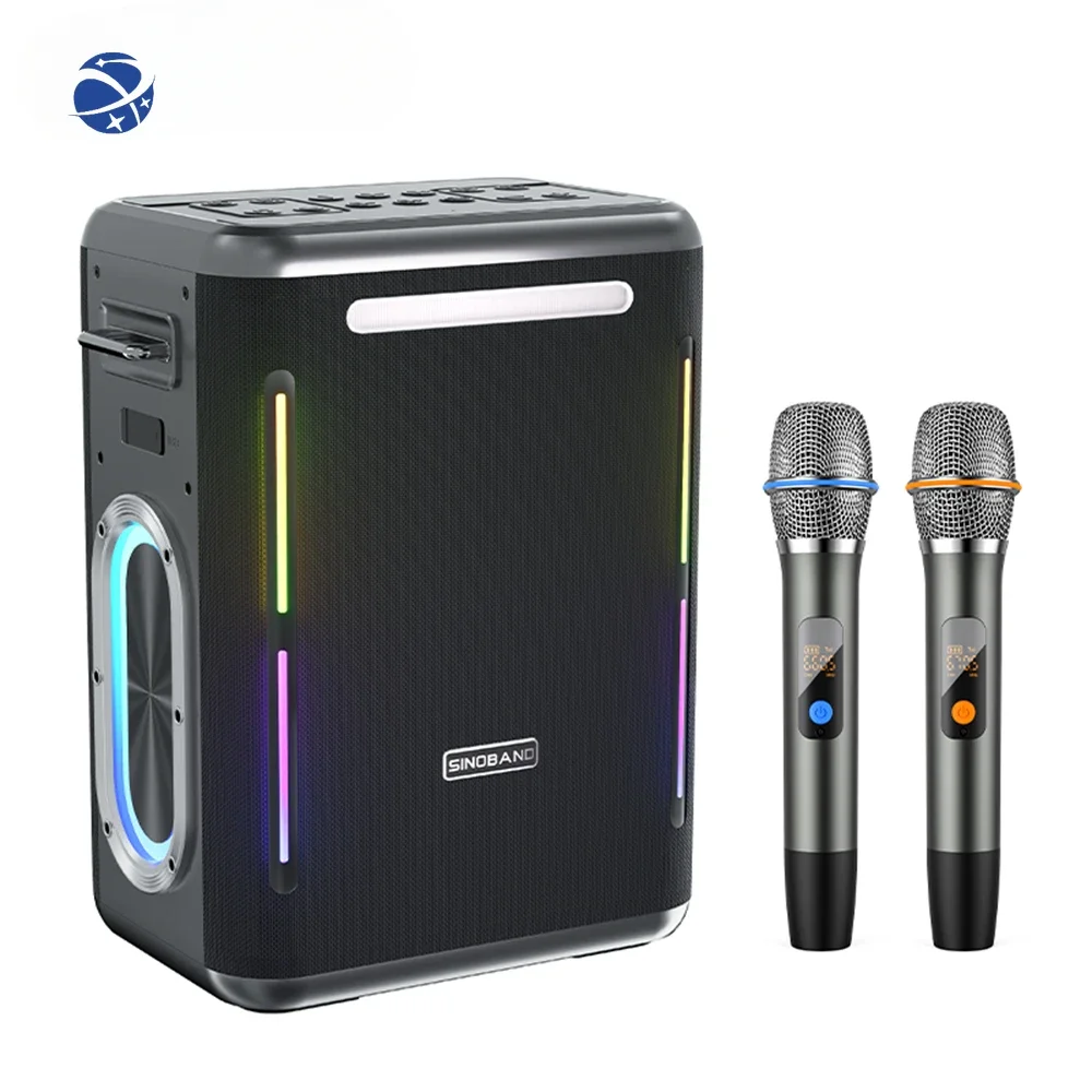 xdobo Party 1981 300W Portable Outdoor Party Bass HIFI BT Home Wireless Karaoke Speaker with microphones