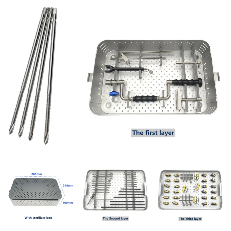 Professional Pet Orthopedic External Fixator Set Multi-Joint Forearm Wrist Fragment Fixation Instruments