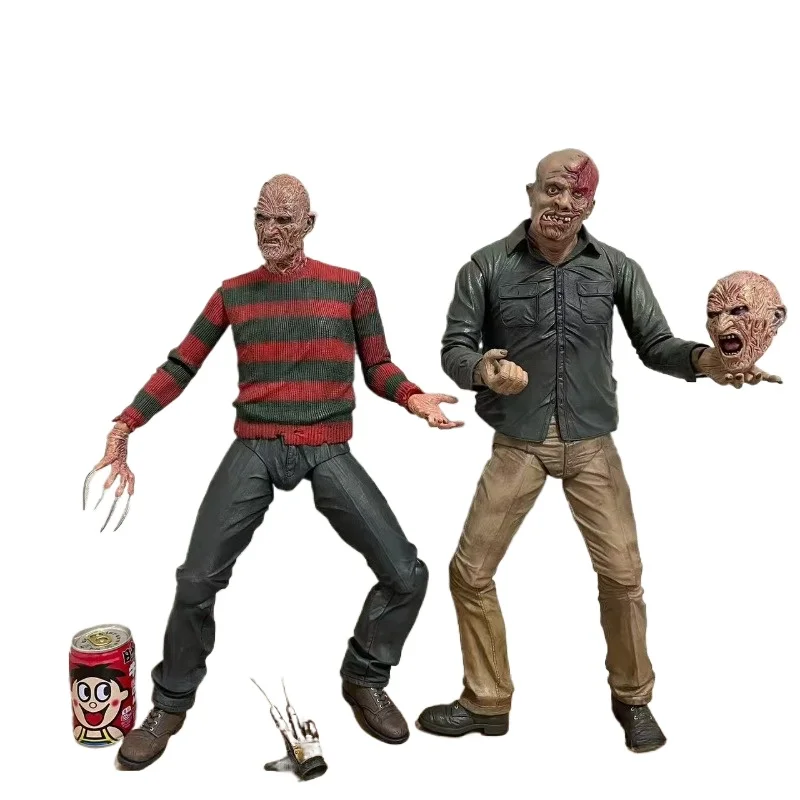 

18’ Genuine Neca Mastodon Street 1/4 Articulated 50cm Freddy Krueger Vs Jason Voorhees Action Figures Toy Birthday Gift