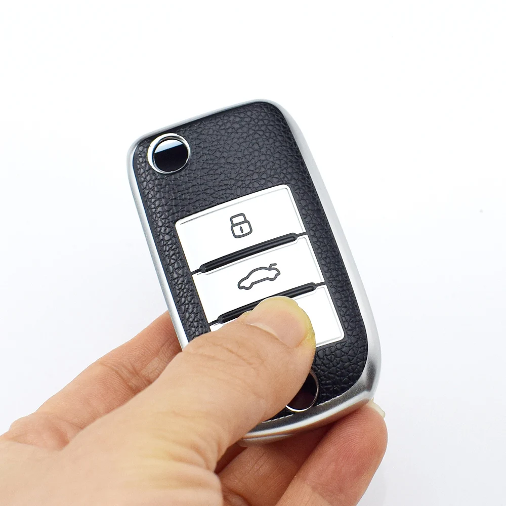 قذيفة فوب ل MG3 MG5 MG6 MG7 MG ZS GT GS 350 360 750 W5 Roewe RX5 موريس المرآب سيارة مفتاح بعيد غطاء اكسسوارات المفاتيح