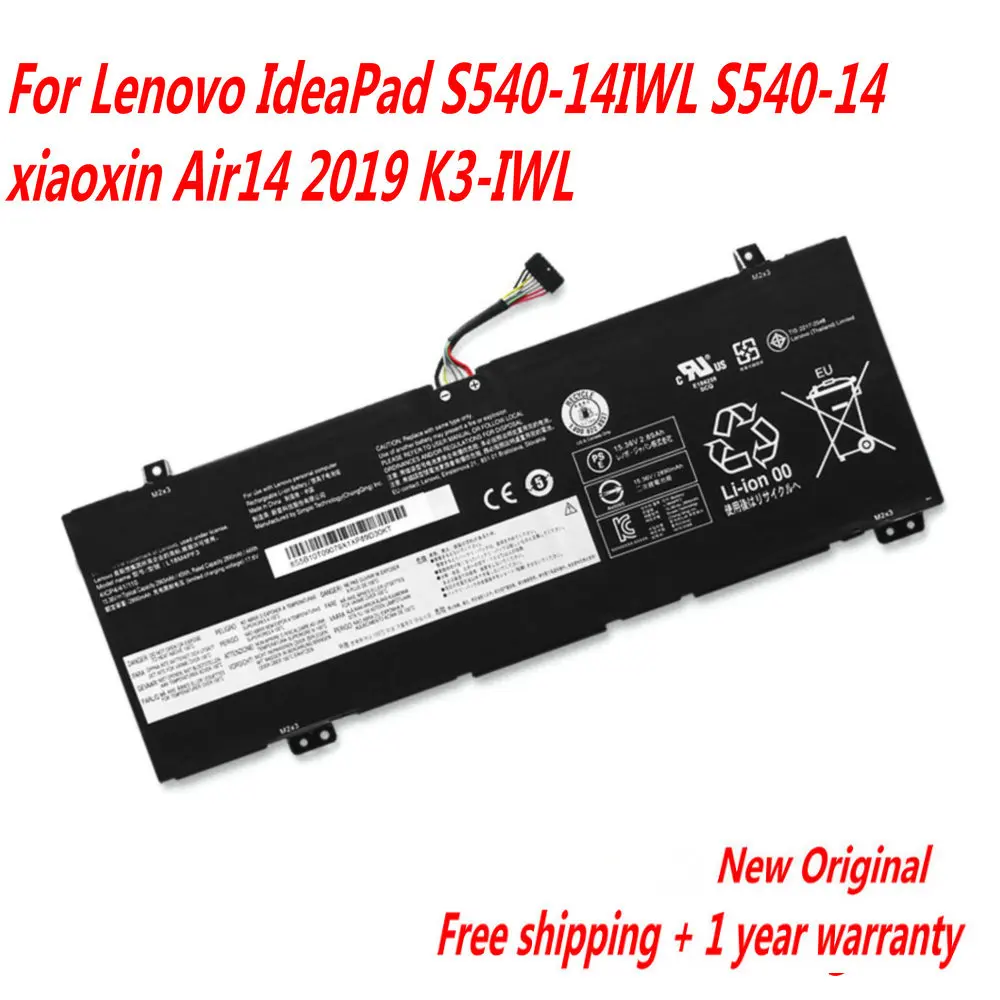 

High Quality L18M4PF3 L18C4PF4 L18M4PF4 L18C4PF3 Laptop Battery For Lenovo IdeaPad S540-14IWL S540-14 Xiaoxin Air14 2019 K3-IWL