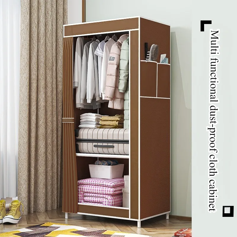 Daifa Wardrobe Cabinet Bedroom Assembly Cloth Wardrobe Rental Room Storage Wardrobe Storage Cabinet Home Shoe Cabinet