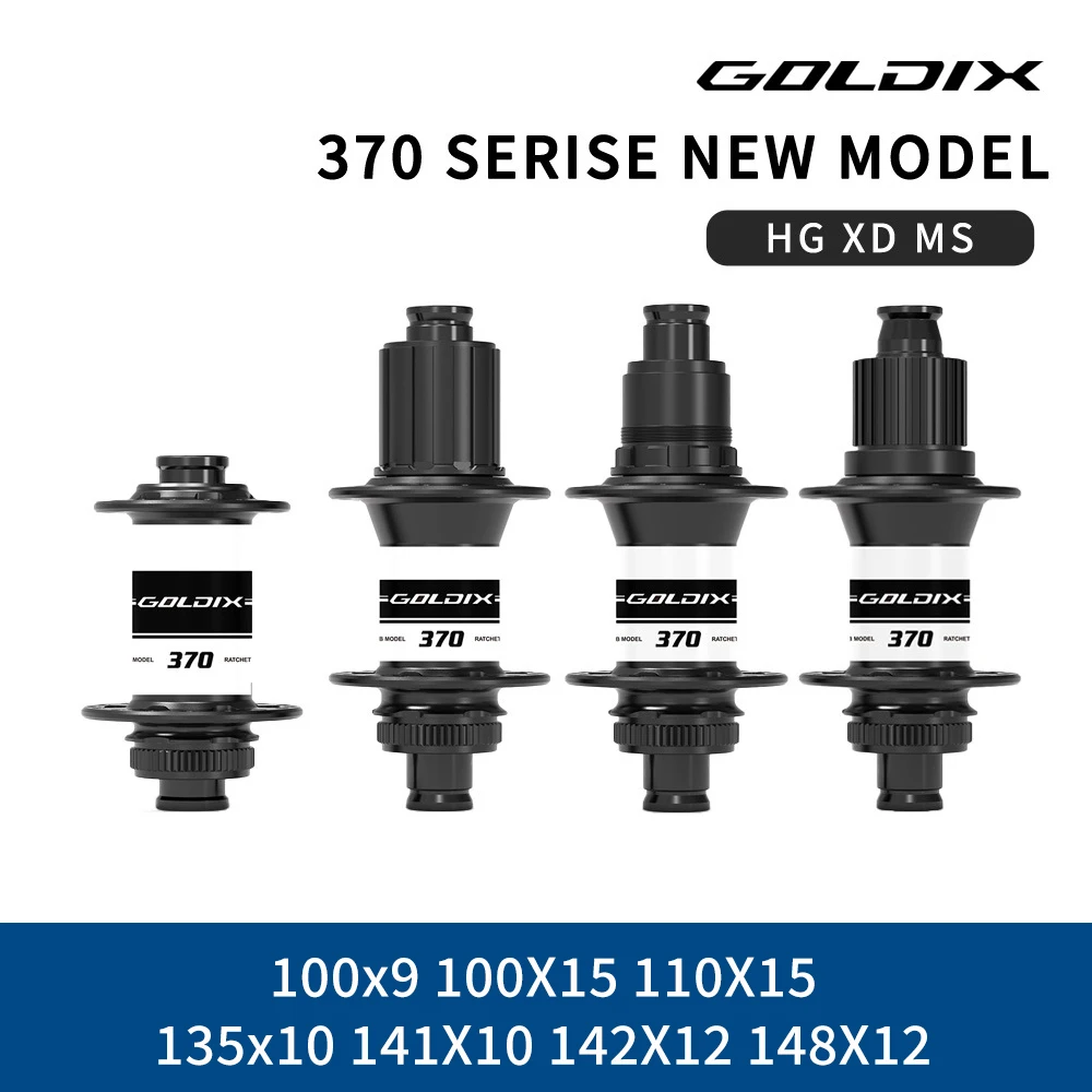 

GOLDIX M370 Mountain bike hub center lock Hub 32 hole ratchet 36T MTB wheel hub 100x9 100X15 110X15 135x10 141X10 142X12 148X12