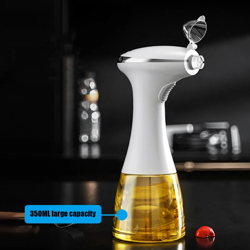 Electric Olive Oil Spray Bottle Dispenser USB Charging Creative Soy Sauce Jar Vinegar Storage Bottle For BBQ Kitchen Oil Sprayer view 4
