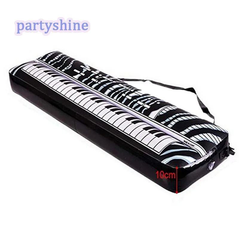 60cm Piano Foil Ballon Musical Instrument Helium Electronic Organ Balloon For Music Party Decoration 90s Birthday Party Supplies