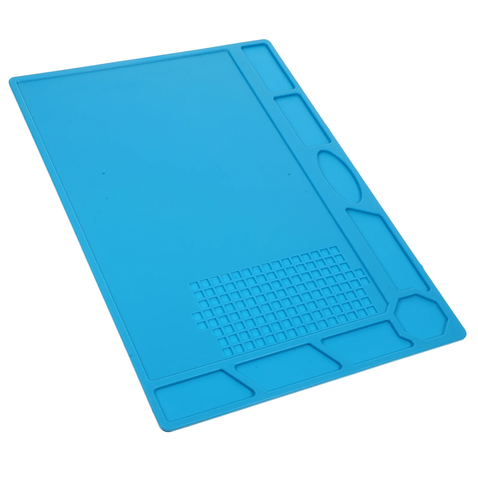 حصيرة لحام معزولة للحرارة وسادة منضدة كبيرة لإصلاح ملحقات محطة لحام الهاتف الكمبيوتر حصيرة لحام