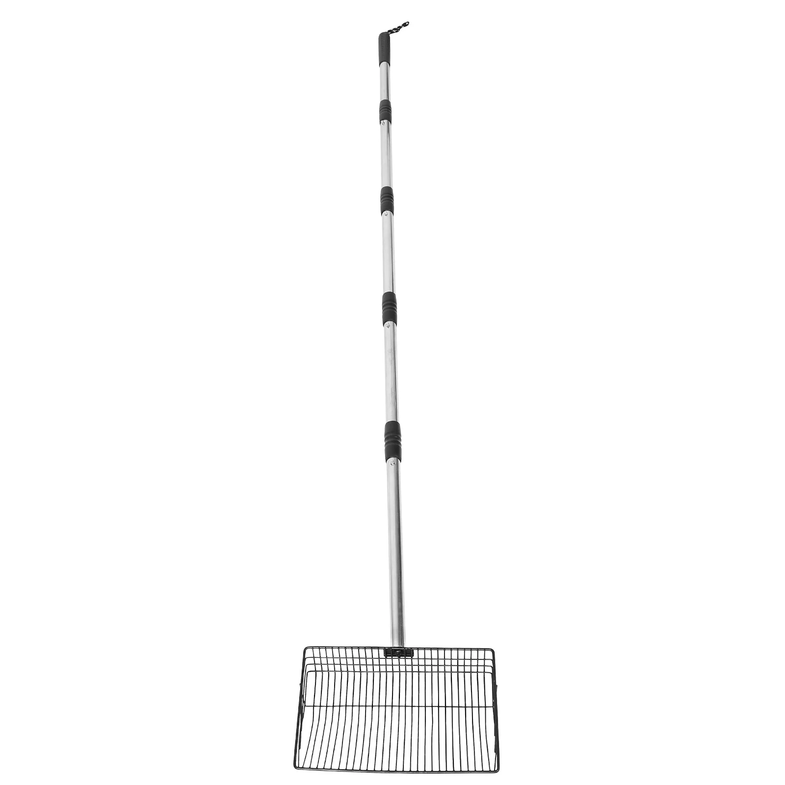 

Chicken Coop Cleaning Scoop Large Metal Litter Sifting Shovel 66.8 Inch Long Handle Wide Chicken Manure Scoop Poultry Waste