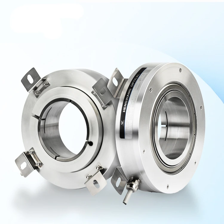 

Hengxiang K158 rotary hollow shaft encoder DC5V, 8-30Vdc encoder for robot 50-23040RPM incremental optical encoder