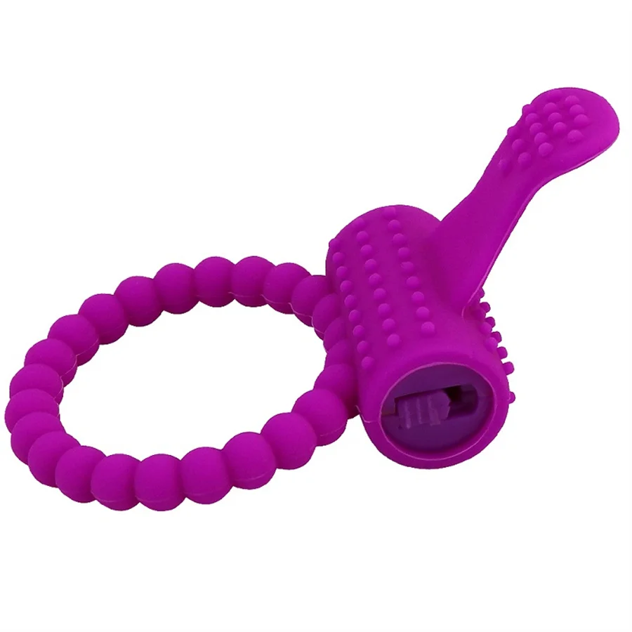 Silicone Tongue Penis Ring Vibrator Clit Stimulation Cockrings Vibrator Delay Ejaculation Vibrating Cock Ring Sex Toys For Man