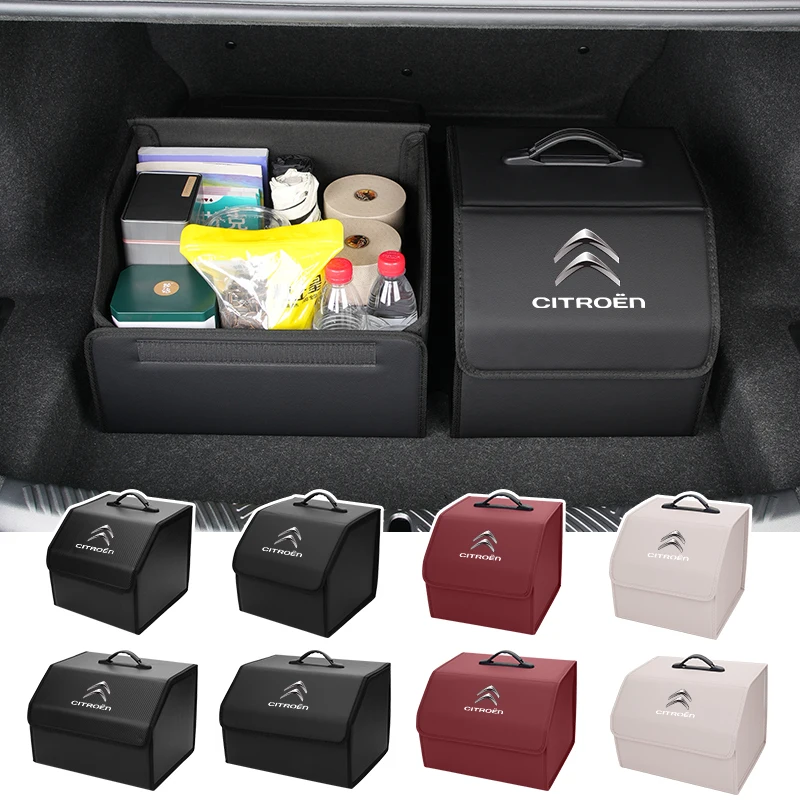 Car Trunk Storage Box Organizer Stowing Tidying Container Bag For Citroen C4 C3 C5 C2 Berlingo Celysee Cactus Picasso Saxo Grand
