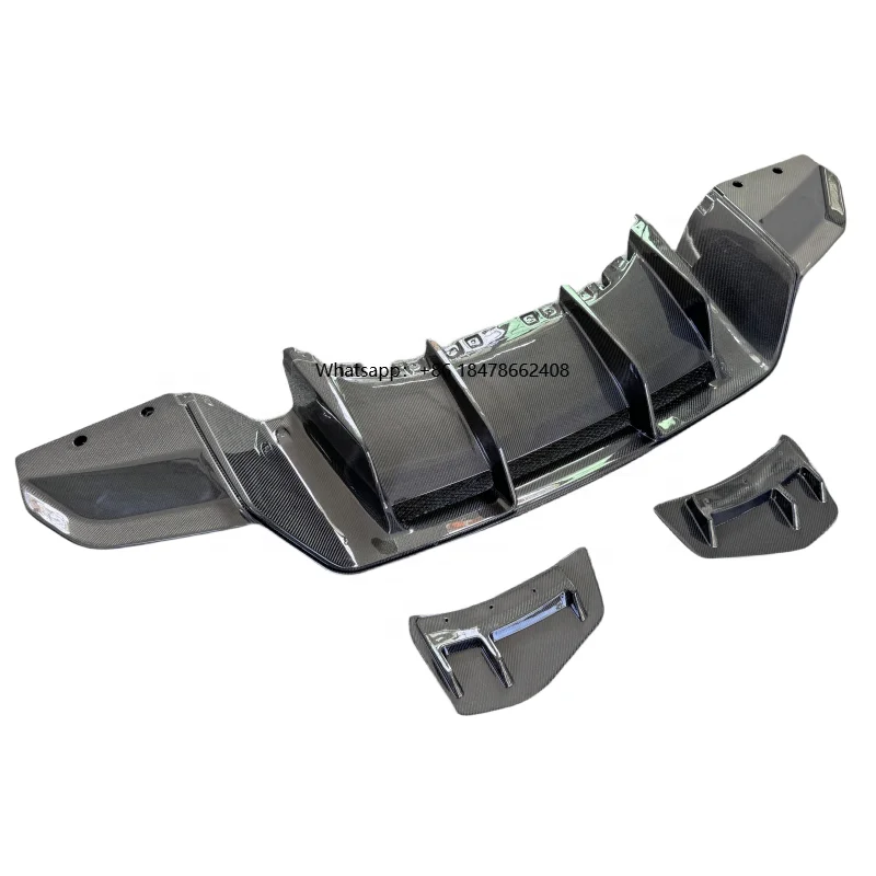 

Performance Style Carbon Fiber Rear Diffuser Rear Lip for R8 2017-2019 Diffuser Bodykit