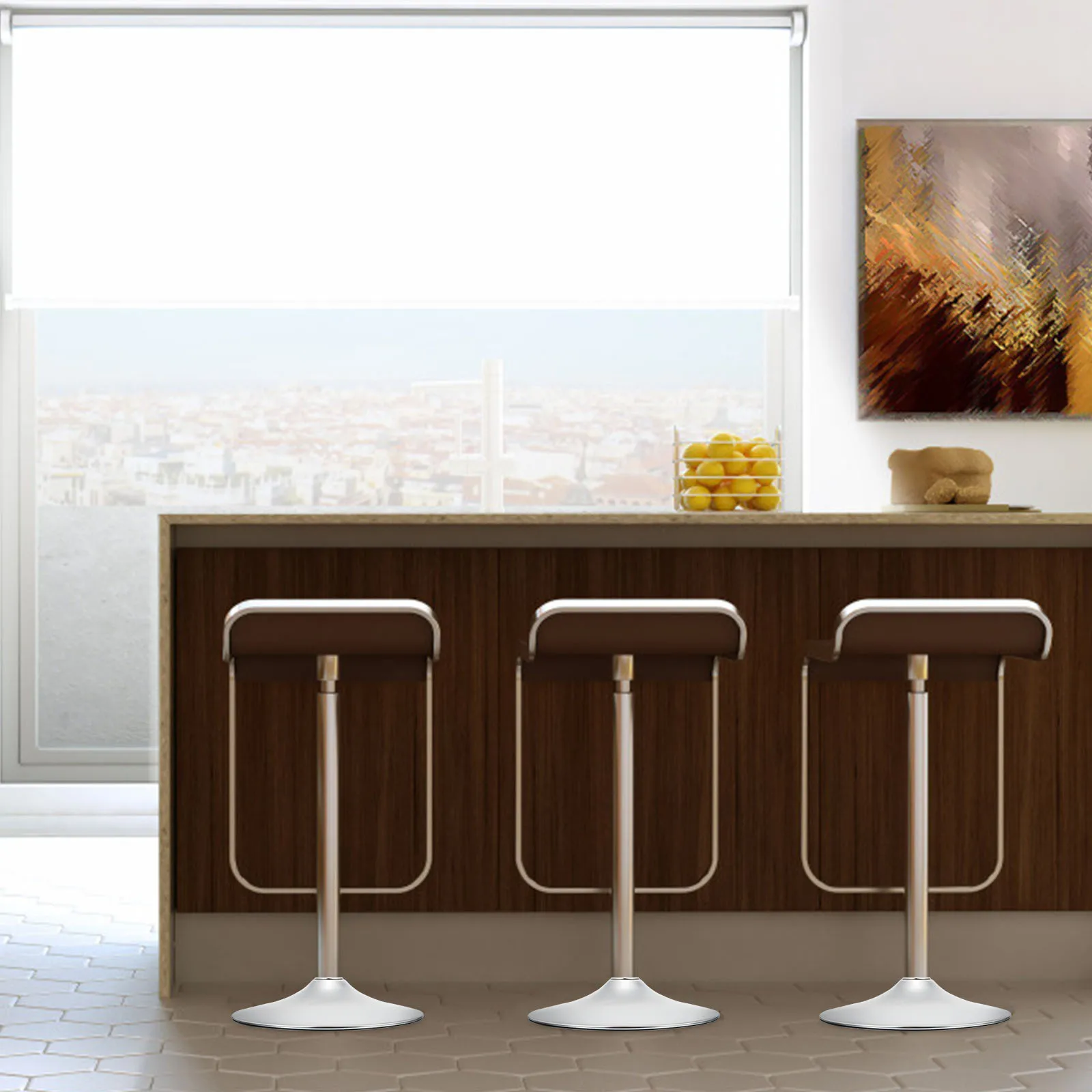 

Stylish Table Holding Base Round Design Not Easy to Rust Fit Most Home Decors Bar Table Accessories Chair Round Base