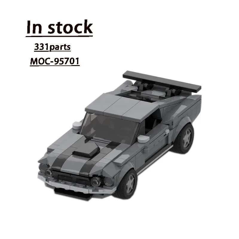 MOC-95701 Small Supercar Assembly Splicing Building Block Model 331 Building Block Parts Custom Sports Car Kids Toys Gift