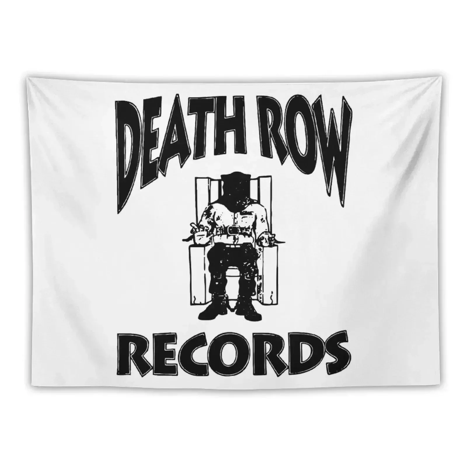 

Death Row Records T-shirt Tapestry Room Ornaments On The Wall Wall Deco Tapestry