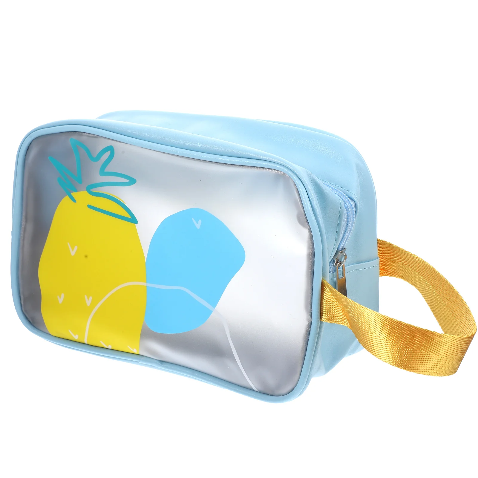 حقيبة أدوات الزينة الكبيرة الشفافة المقاومة للماء لتنظيم المكياج أثناء السفر وصالة الألعاب الرياضية واستخدام تصميم متين